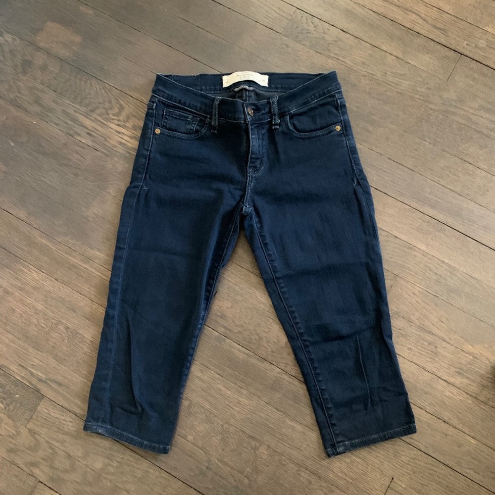 Abercrombie & Fitch Denim Capri Pants